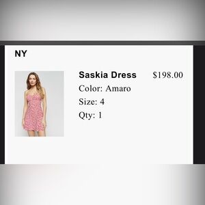 Pink Saskia Dress
